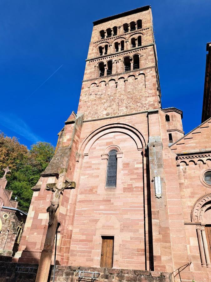 Gite Entre Vignes Et Vergers Maison Historique Gueberschwihr Esterno foto