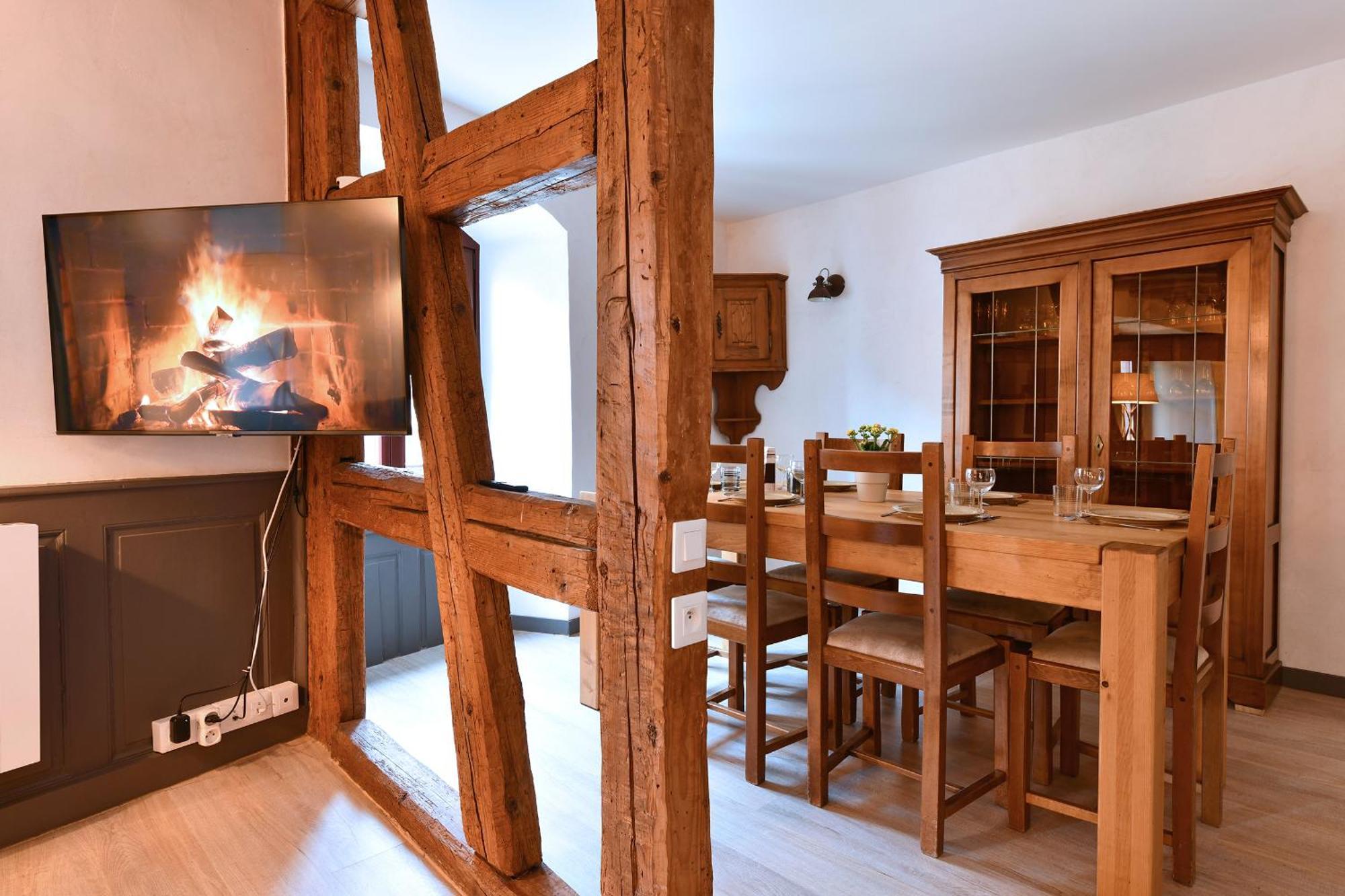 Gite Entre Vignes Et Vergers Maison Historique Gueberschwihr Esterno foto